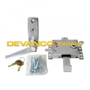 End Stile Keyed L-Handle With Locking Cylinder and 7-1/2" Latch Mechanism
