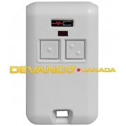 Linear 2-Channel Multi-Code Key Ring Transmitter 300 MHz