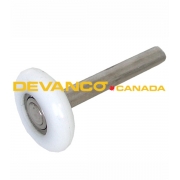 Whiting 2" Nylon Roller 3" Shaft Stainless Steel   *** To Extent of Inventory