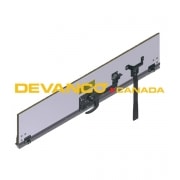 Whiting Tongue & Groove Bottom Panel Assembly with Lock 15-1/2"  Cut to Custom Size  **Quote Only
