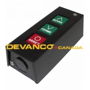 Push Button Station 3-btn Surface Mount French Nema 1 Metal Housing