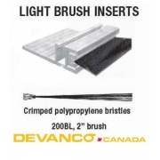 2" Light Brush Insert 6ft Long