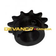 Doorlec  Sprocket 41B12 Plain Bore 1"