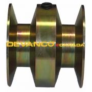 Doorlec V-belt Pulley Double 2" x 5/8" bore