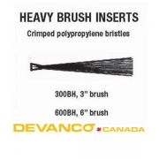 6" Heavy Brush Insert 8ft Long