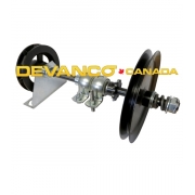 Lynx Complete Clutch Shaft Assembly for HDC Operators 3/4" x 17-1/2"