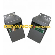 EMX Industries Door and Gate Infrared Thru-Beam Photocells w/ Grey Hoods  UL325-2016 EMX-1112-K