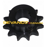 Sprocket 50B12 for a 1" Shaft 1/4" keyway