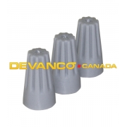 Wire Nuts (Marrette) Grey  22-14 AWG 100/Pkg