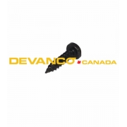 Screw  Colored for Vinyl Weatherstrip #8 x 3/4"  1000/Box Black