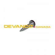 Screw  Colored for Vinyl Weatherstrip #8 x 3/4"  1000/Box Chocolate Brown