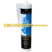 Adseal  DWS Weatherseal Silicone Adhesive Sealant 304ML Black *** To Extent of Inventory