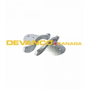 Rolling Steel 3" Curved Cast Endlock