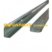 3" Vertical Track 12-GA 11'-4" (12' door) Sold per Pair