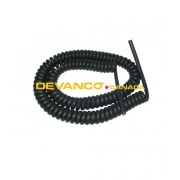 LiftMaster Black Coil Cord 4-Wire 18-ga 20 ft. Extended Curly Cord