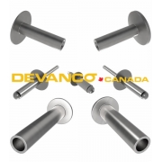 Whiting Stainless Steel Rivets Option for Dry Freight Door 5-Rows of Hinges 6 Panels
