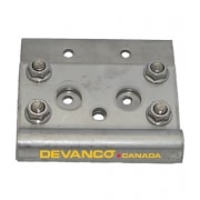 Whiting Truck Door Stainless Steel Bottom Roller Bracket Assy Complete
