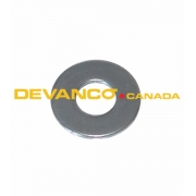 Fasteners Flat Washer 3/8" SAE 1" OD Zinc 1000/Box