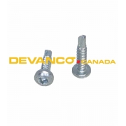 Fasteners Pan Head Tek Screw 3/4" long #8 Head 1000/Box