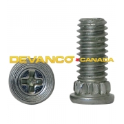 Fasteners Ribbed Neck Track Bolt 5/16-18 x 3/4" Zinc 1000/box