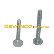 Fasteners Flat Head Carriage Bolt 1/4-20 x 2-1/4" 1000/Box