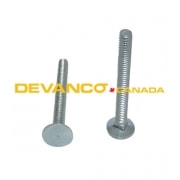 Fasteners Flat Head Carriage Bolt 1/4-20 x 2-1/2" 1000/Box