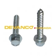 Fasteners Lag Screw Hex Washer High Profile 5/16" x 2" 1000/Box  *** Temp. NLA