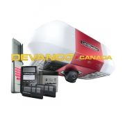 LiftMaster Belt Drive DC Battery Backup Wi-Fi W/Camera w/extra remote (893MAX) and keypad (877MAX)