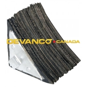 Wheel Chock 88-8 Laminated Rubber Galv. Steel Sides