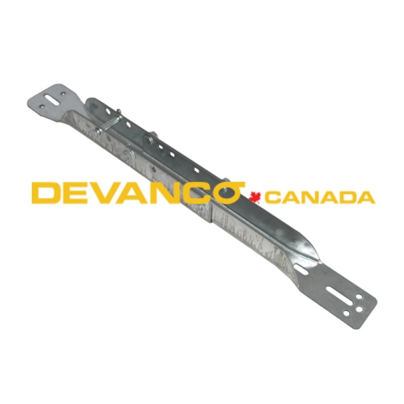 Operator Reinforced Bracket 18-24" Adjustable Zinc Plated No Hinge