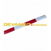 DOT-C2 Reflective Tape 24" x 2" W 6" Red x 6" White Pattern