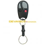 Linear 4-Channel Block Coded MegaCode Key Ring Transmitter 318 MHz