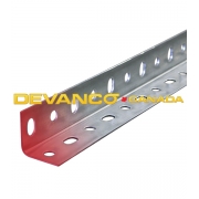 Perforated Angle 1-1/4" x 1-1/4" x 10 ft 16 g  Red