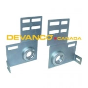 Light Duty End Bearing Plate 3-3/8" with Bearing - EBF 338 Residential Sold as a Pair - LH/RH