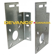 End Bearing Plate Flanged Heavy Duty 8-GA 3-3/8" without Bearing.  Sold as a pair