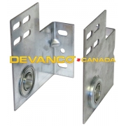 End Bearing Plate Flanged 11-GA 4-3/8"  with Bearing.  Commercial Sold as a pair