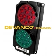 Devanco Stop and Go Light Black Housing 115V LED