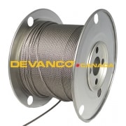 Cable 1/8" 7x19 500' Stainless Steel