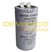 Capacitor 125VAC 475MFD