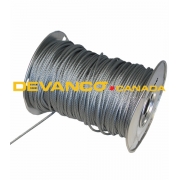 Cable 5/16"  7x19  500' Galvanized Supreme