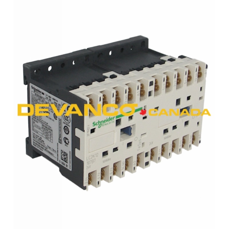 Manaras Schneider Reversing Contactor 12A-24VAC