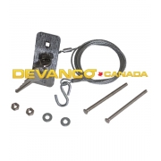Keyed Disconnect Device 6ft Cable Keyed Alike (Special Order)