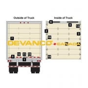 Whiting Dry Freight Door 3/4" with Track Balancer and Standard Hardware