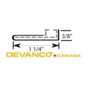 Dock Leveler Retainer Galv. Steel Weldable 6' Long *** To Extent of Inventory