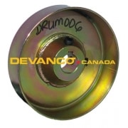 Manaras Steel Brake Drum Flat Track - replaces DRUM001