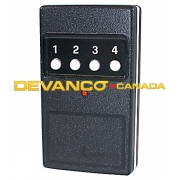 Linear 4-btn Delta3 Transmitter 310 MHz  (DNT00027B)