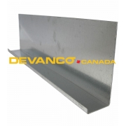 End Cap Steel 18G 18" Double 1-3/4"