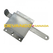 Commercial Slide Lock for 3" track Long Throw 4" travel