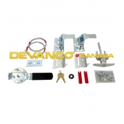 T-Handle Cable Lock System 1-3/8"- 2"   ** Keyed Alike **
