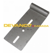 Stainless Steel Garage Door Low Headroom Top Bracket 12-Gauge Sold per Piece